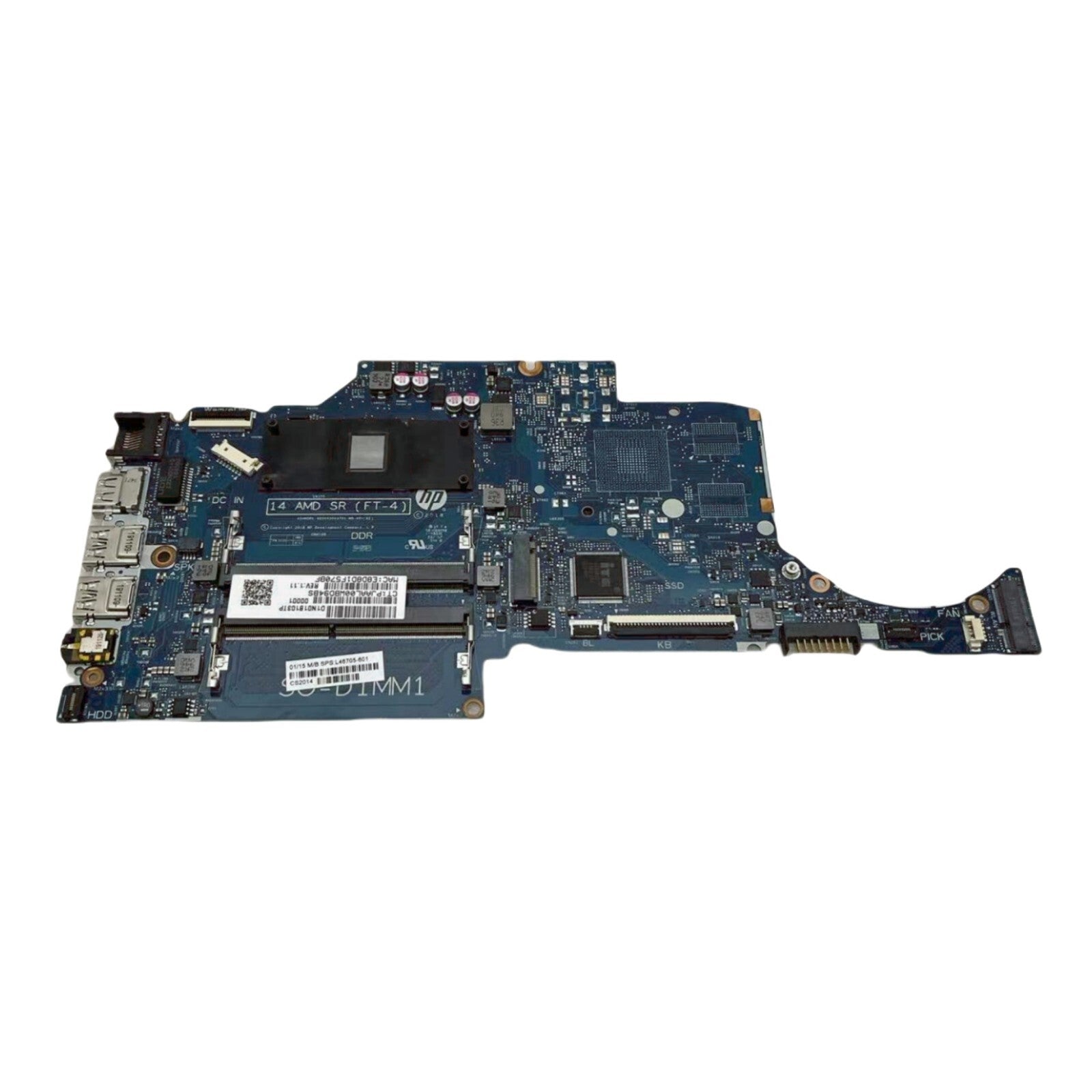 HP 14-DK Laptop Motherboard 6050A3063701 for A9-9425 CPU L46705-601 /001 - Bighao-Era Laptop part