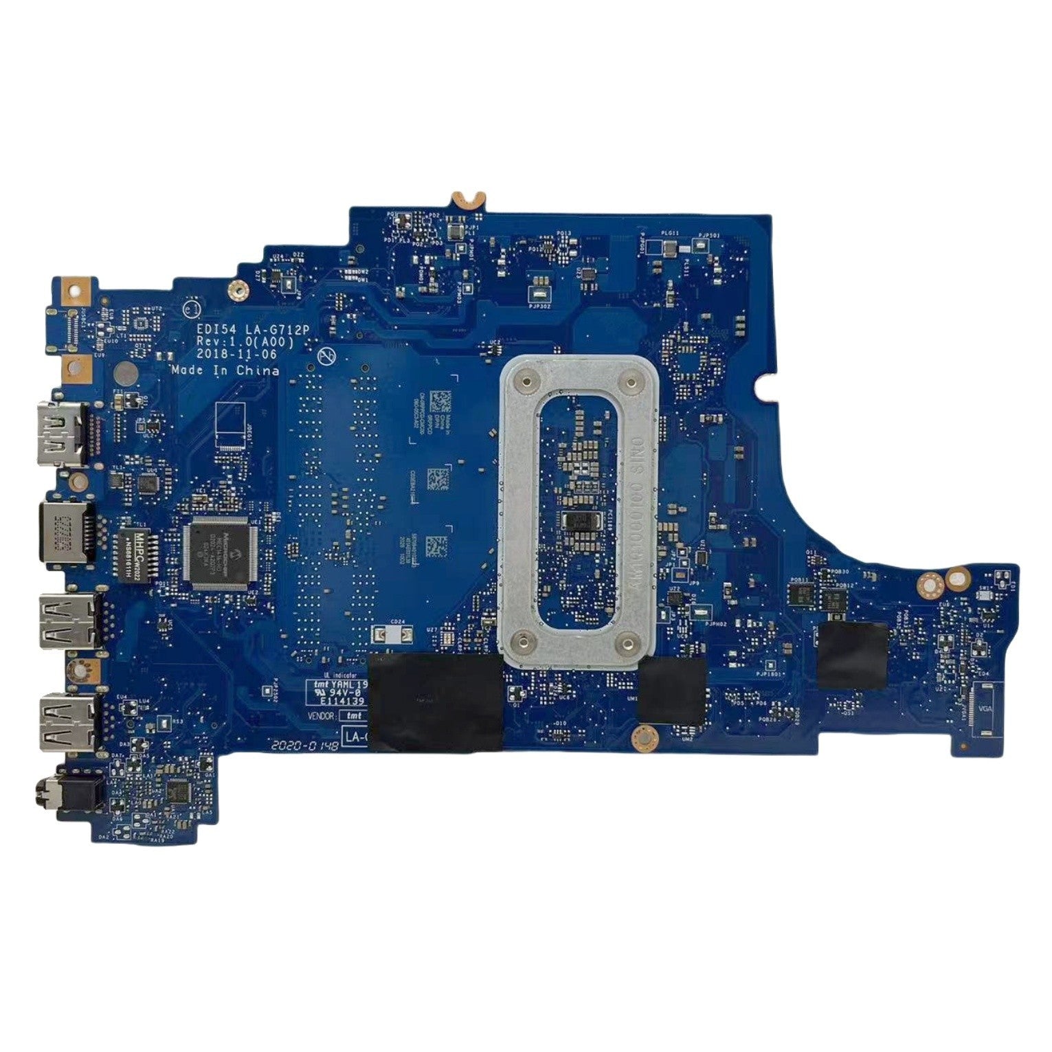 EDI54 LA-G712P For Dell Inspiron 3583 Laptop Motherboard Celeron 4205U CPU UMA - Bighao-Era Laptop part