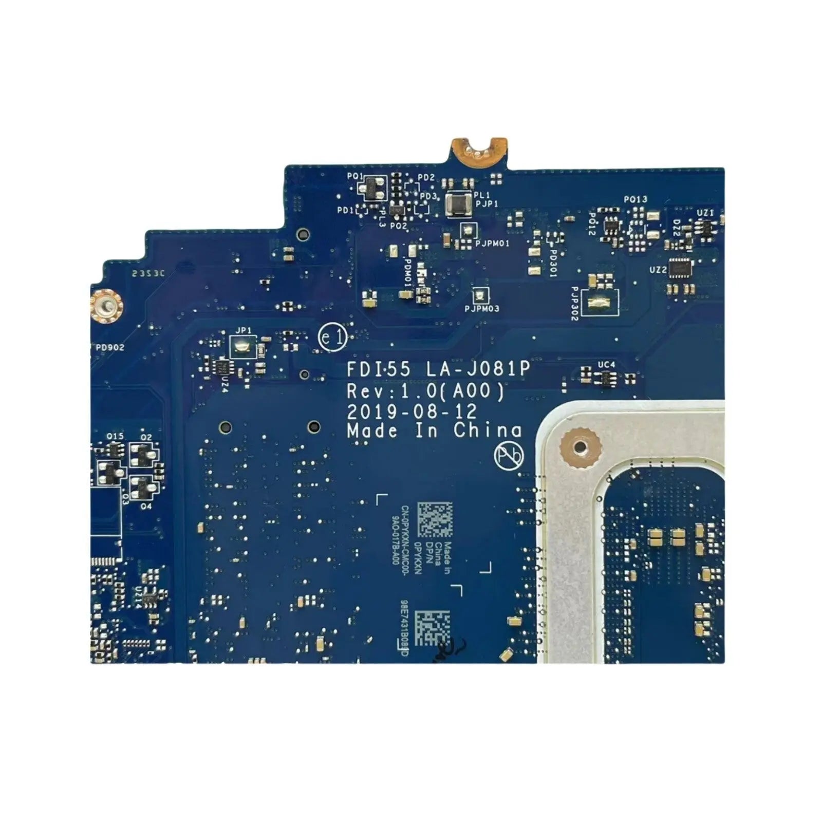 LA-J081P Dell Inspiron 3593 Motherboard with i5-1035G1 CPU 01J5TX - Dell Laptop part