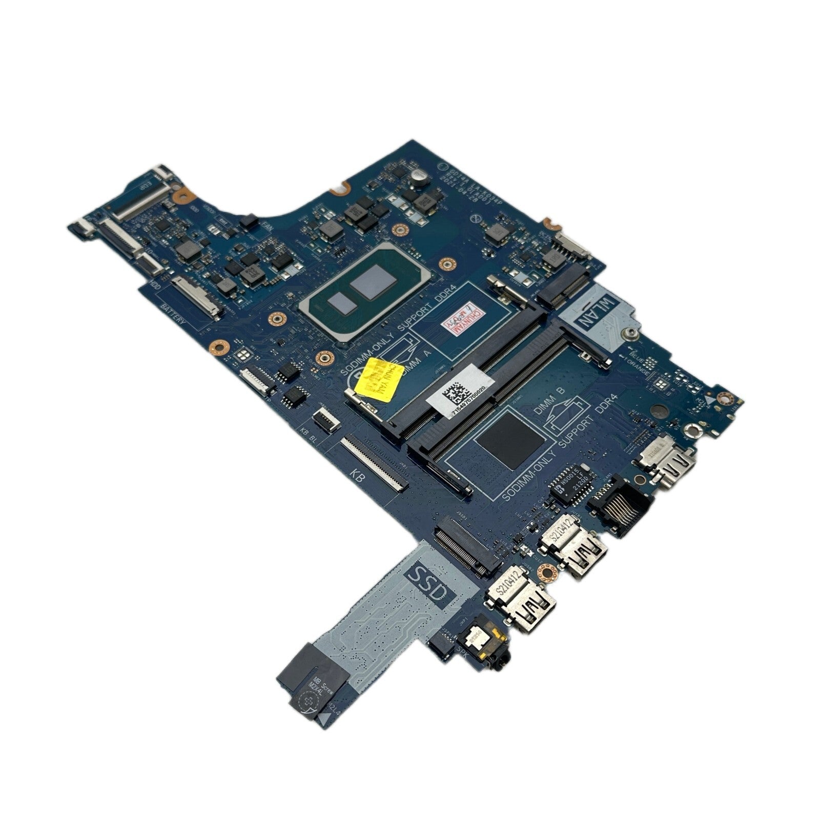 Dell Inspiron 15 3501 Motherboard LA-K034P for i3-1115G4, i5-1135G7, i7-1165G7 CPU - Bighao-Era Laptop part
