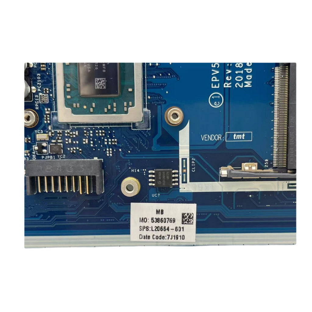 HP 15-DB LA-G076P Motherboard R5-2500U for HP 15-DB 15-db0xxx Laptop - Bighao-Era Laptop part