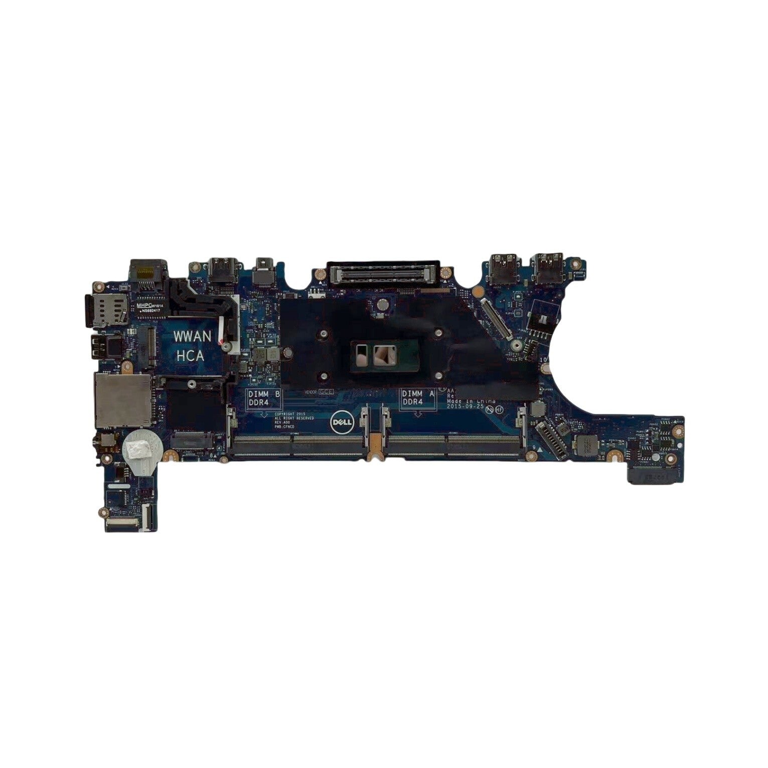Dell Latitude 12 7270 Motherboard LA-C451P i5-6200U 00DTF3 Replacement - Bighao-Era Laptop part