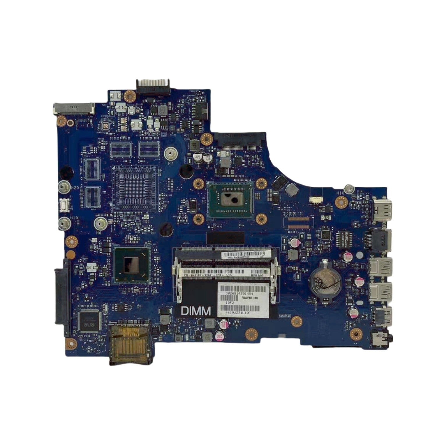 Dell Inspiron 5721 Motherboard i5-3317U LA-9102P UMA 04J1FF Replacement - Bighao-Era Laptop part