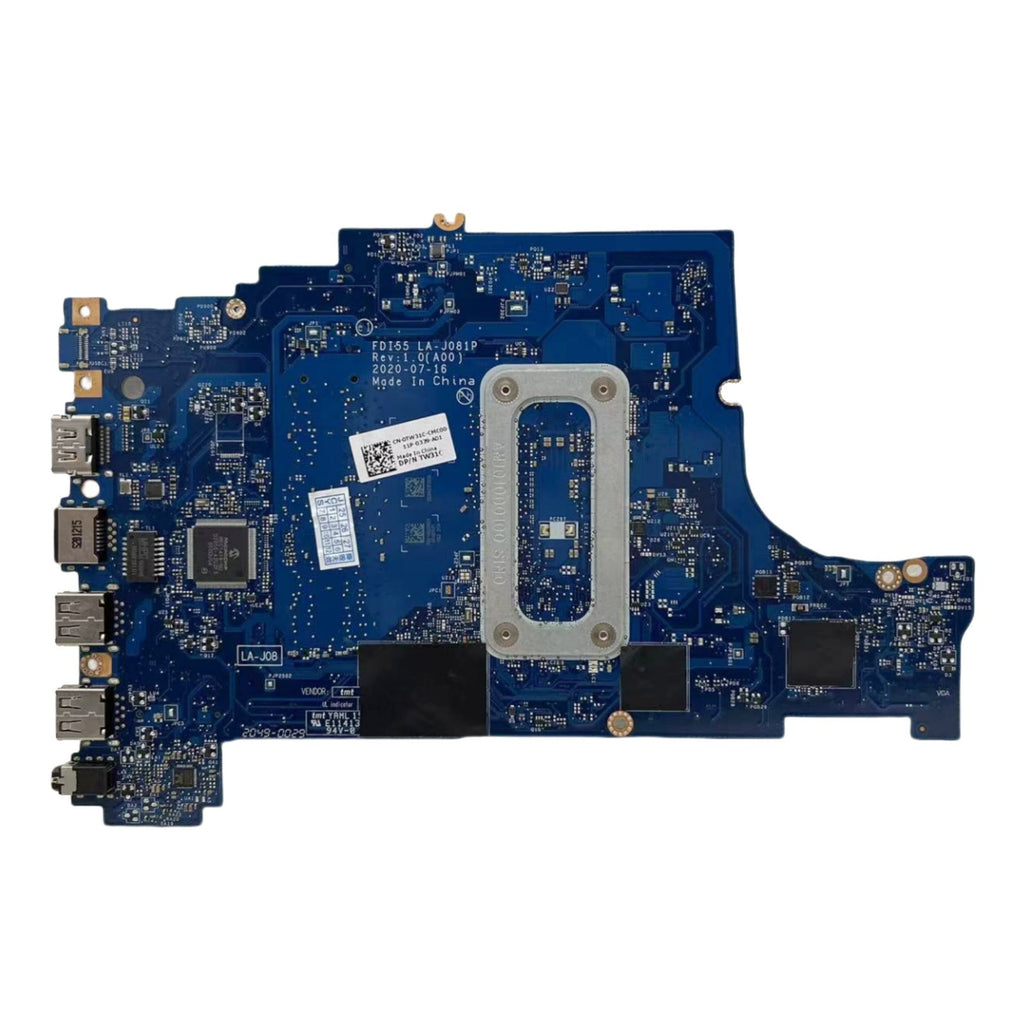 LA-J081P Dell Inspiron 3501 Motherboard UMA with i3-1005G1 CPU - Bighao-Era Laptop part