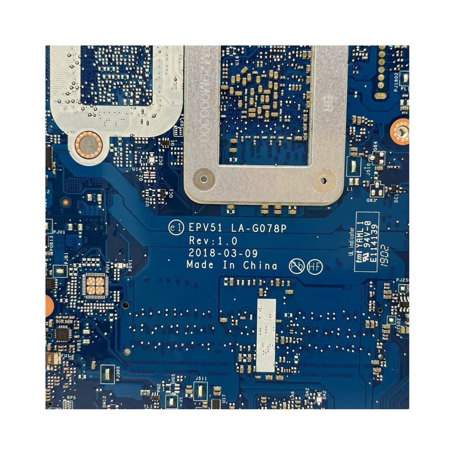 HP 15-DB Laptop Motherboard LA-G078P EPV51 L20478-601 UMA with A6-9225 CPU - Bighao-Era Laptop part