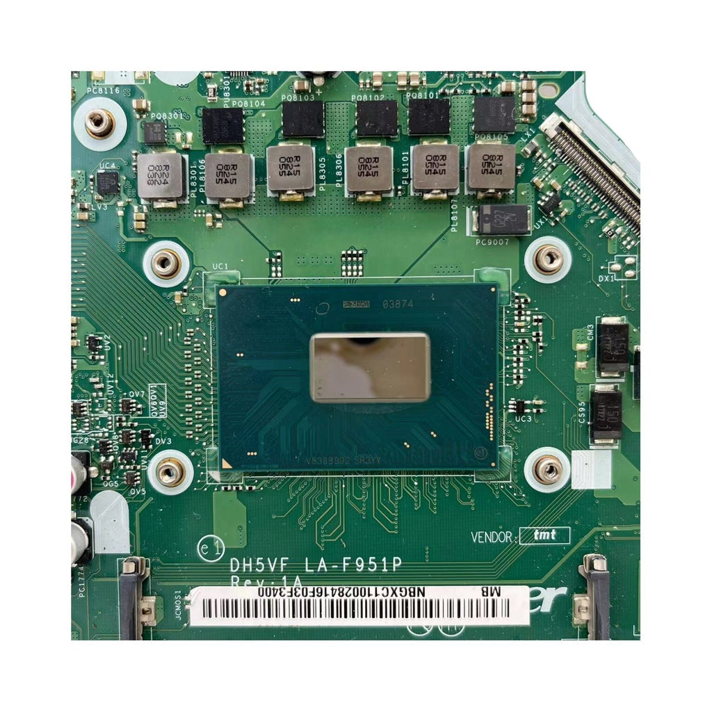 Acer Aspire A715-72G Motherboard LA-F951P GTX1050Ti 4GB i7-8750H NBGXC11002 - Bighao-Era Laptop part