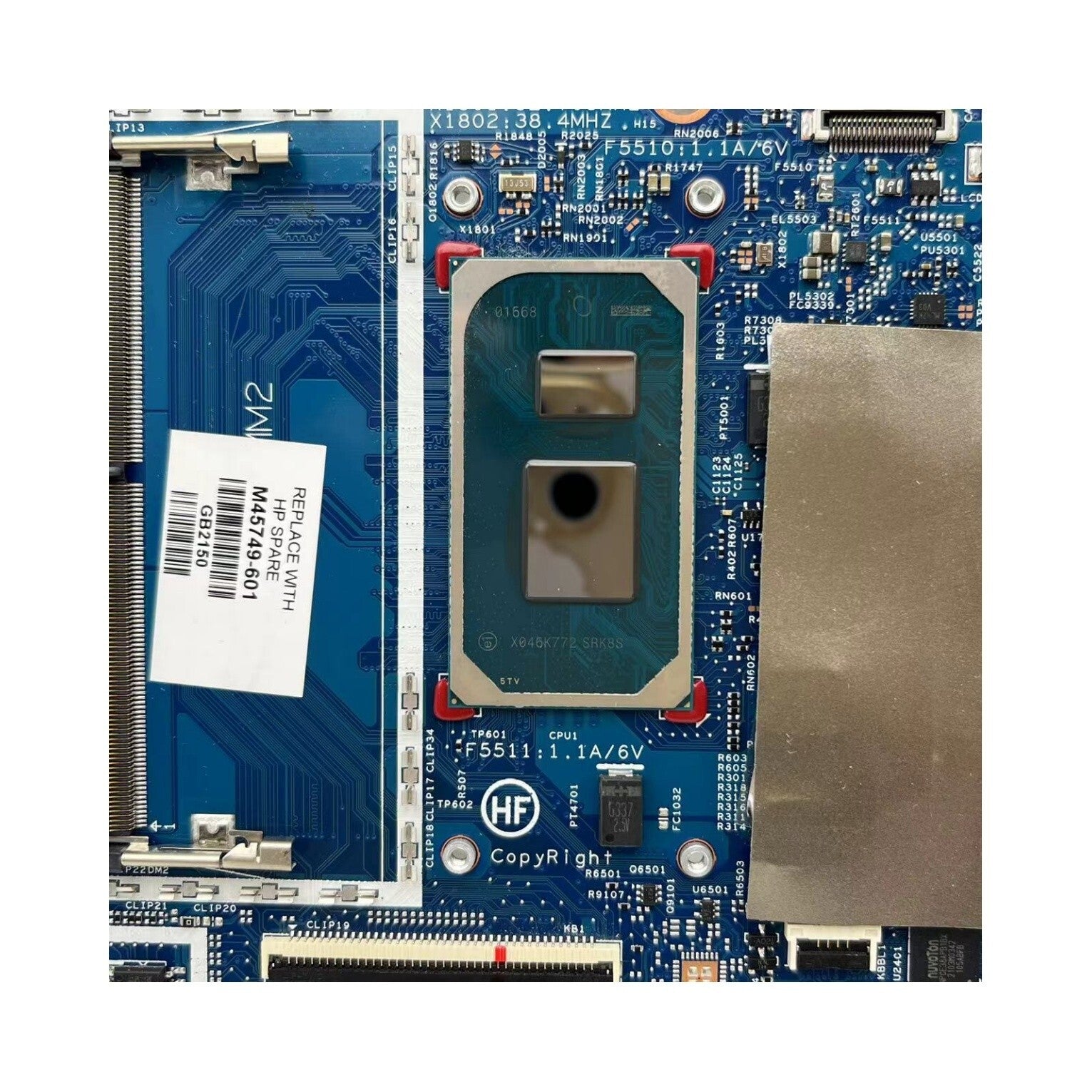 203032-1 M45749-601 For HP Pavilion 14-DY Laptop Motherboard With i3-1125G4 CPU - Bighao-Era Laptop part