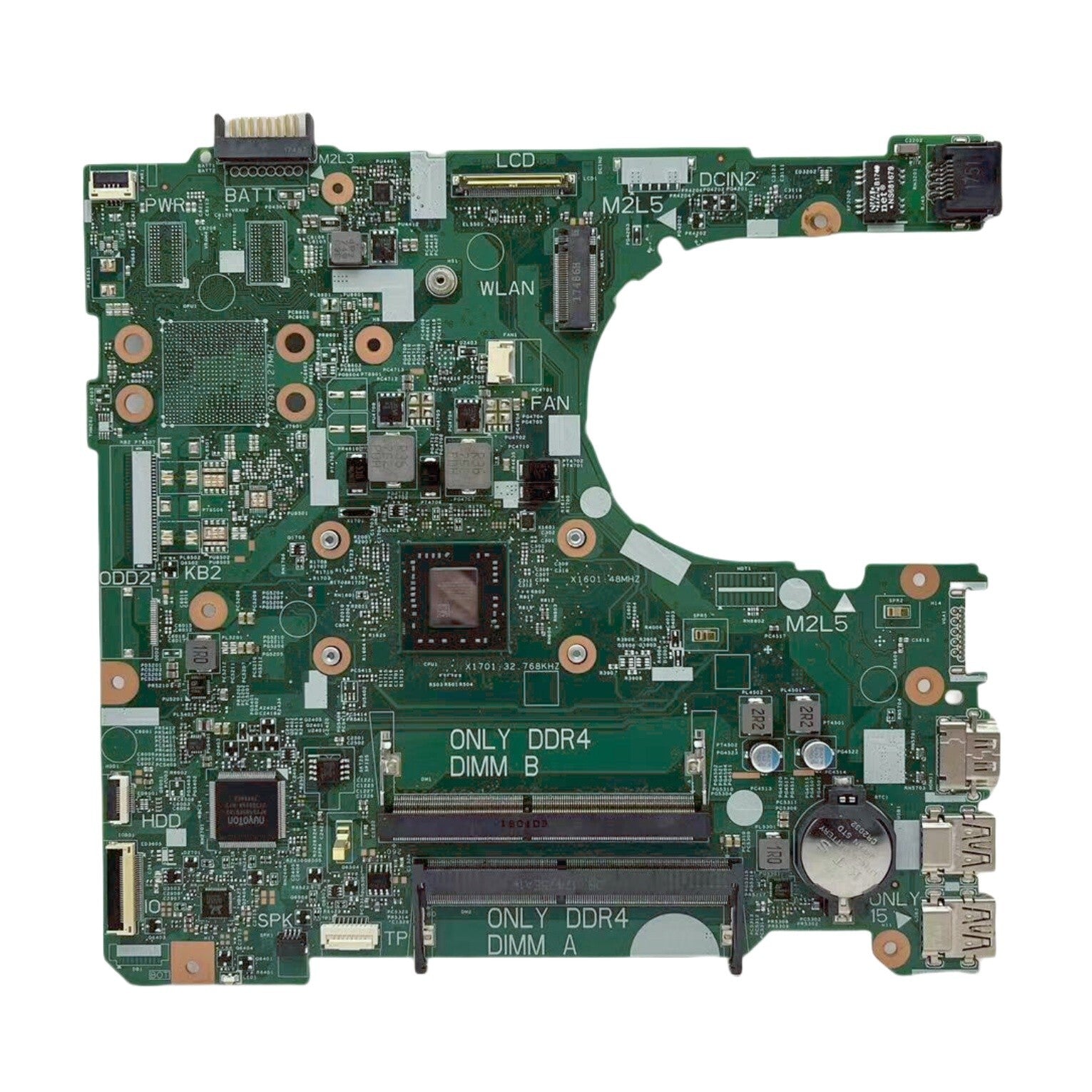 16808-1 DELL Inspiron 3465 Motherboard Replacement with AMD A6-9200 CPU - Bighao-Era Laptop part
