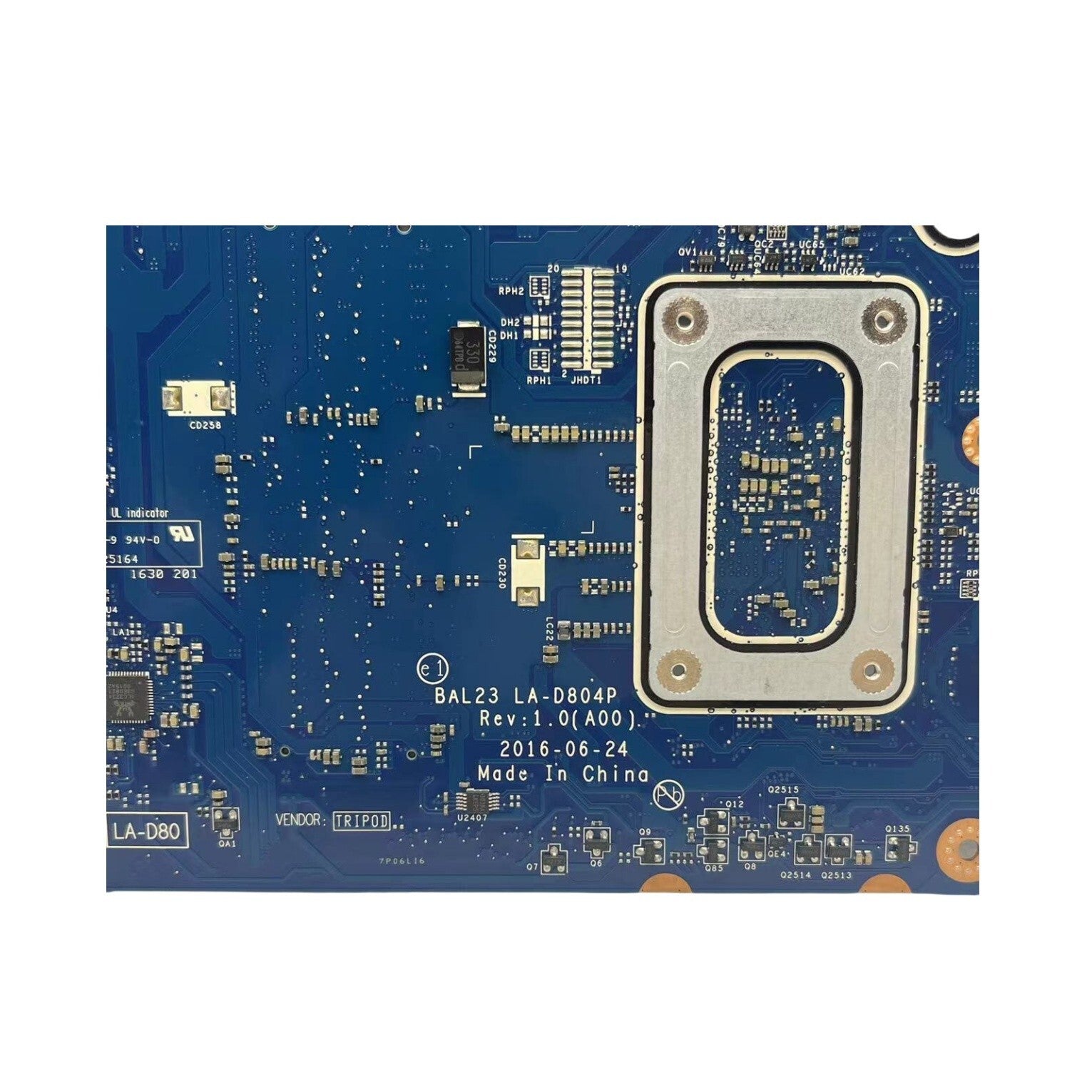 Dell Inspiron 5565 Motherboard LA-D804P A9-9400 0MYX0F 216-0890010 2G - Bighao-Era Laptop part