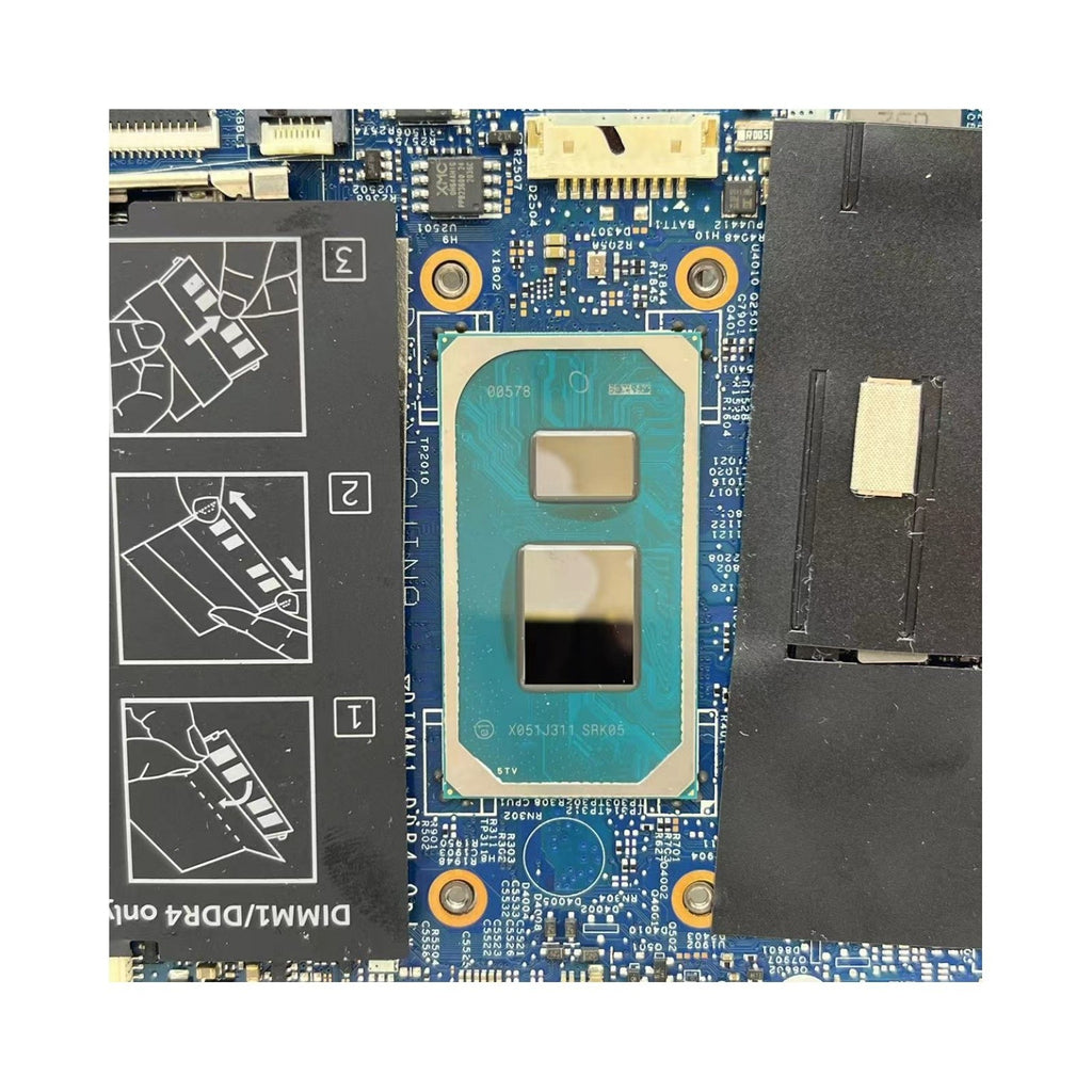 Dell Inspiron 5502 Motherboard 19861-1 with i5-1135G7 CPU UMA - Bighao-Era Laptop part
