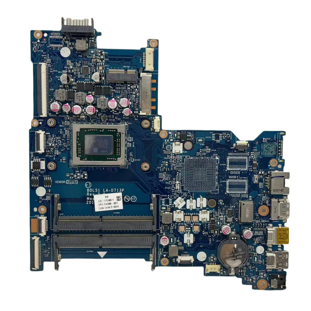 BDL51 LA-D713P HP Pavilion Motherboard for AMD A10-9600P CPU 854958-601 - Bighao-Era Laptop part