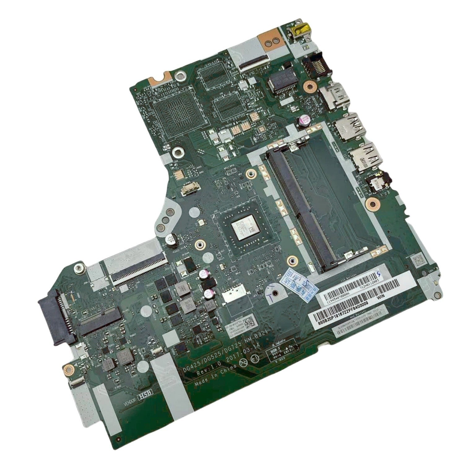 Lenovo 320-14AST Motherboard NM-B321 A4/A6/A9 CPU Replacement 5B20P19167 5B20R33827 - Bighao-Era Laptop part