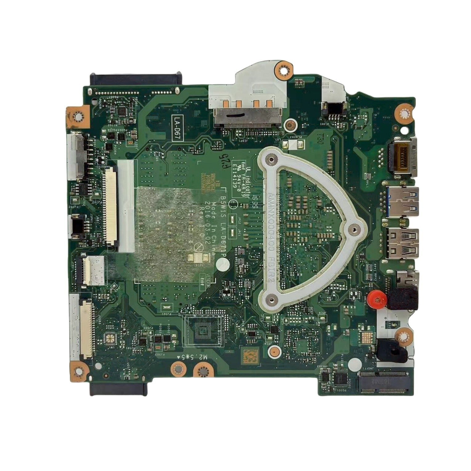 ACER ES1-572 LA-D671P Motherboard NBGD011001 with i3-6100U CPU for Enhanced Performance - Bighao-Era Laptop part