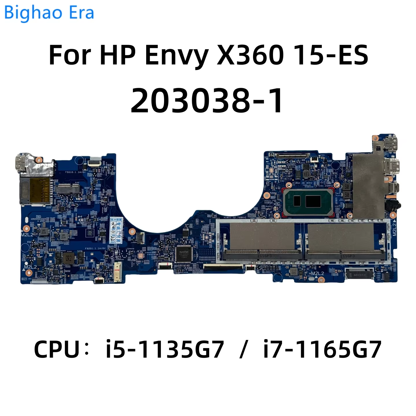 HP Envy X360 15-ES Motherboard M45472-601 with i5-1135G7 and i7-1165G7 CPUs - Bighao-Era Laptop part