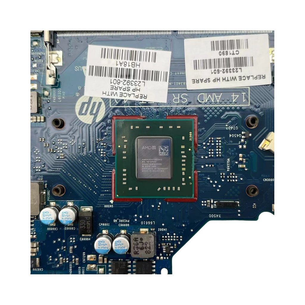 HP 14-CM Motherboard 6050A2983401 for L23392-001 L23392-601 with A9-9425 CPU - Bighao-Era Laptop part