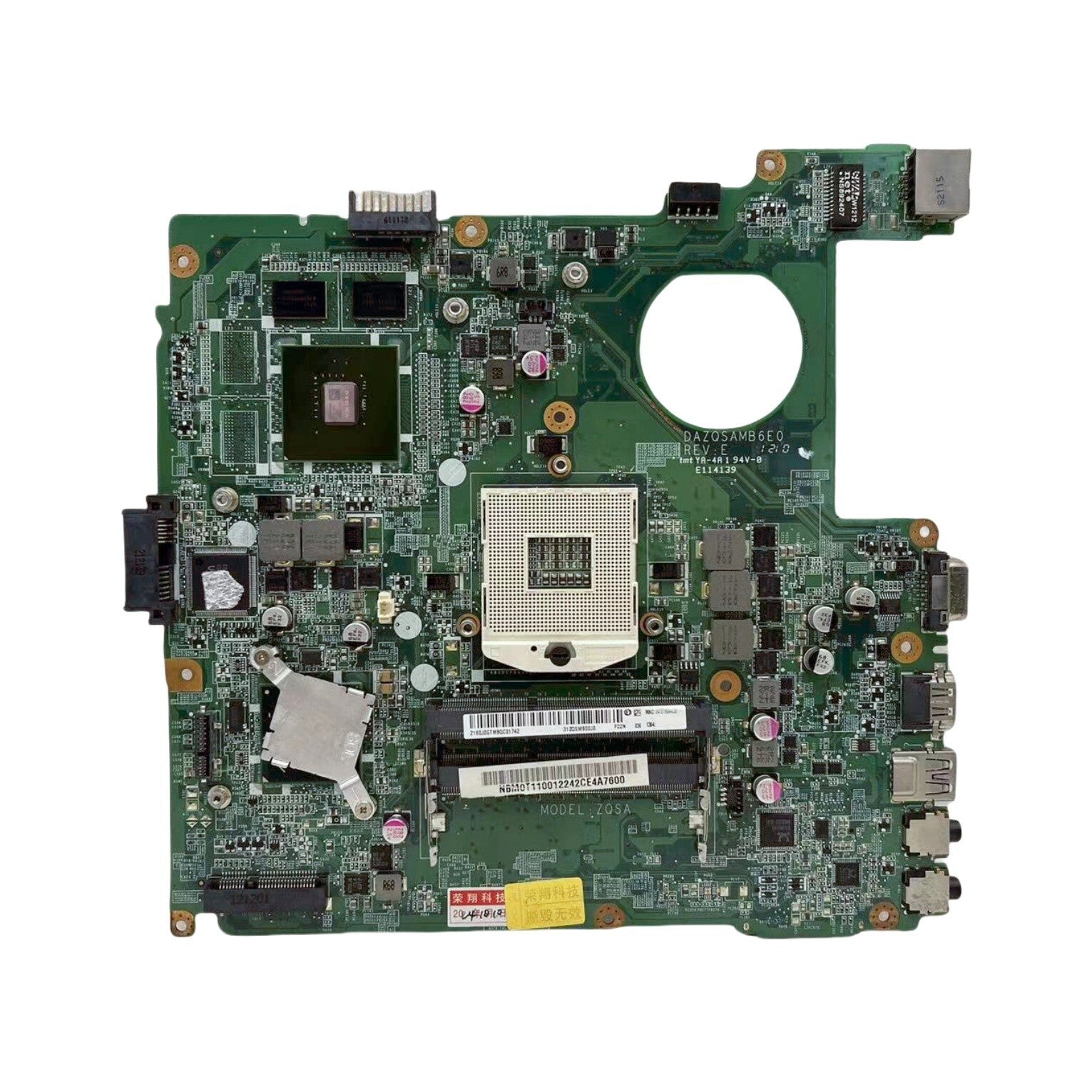 ZQSA DAZQSAMB6E0 For Acer Aspire E1-471G Laptop Motherboard HM77 GT620M/1G GPU - Bighao-Era Laptop part