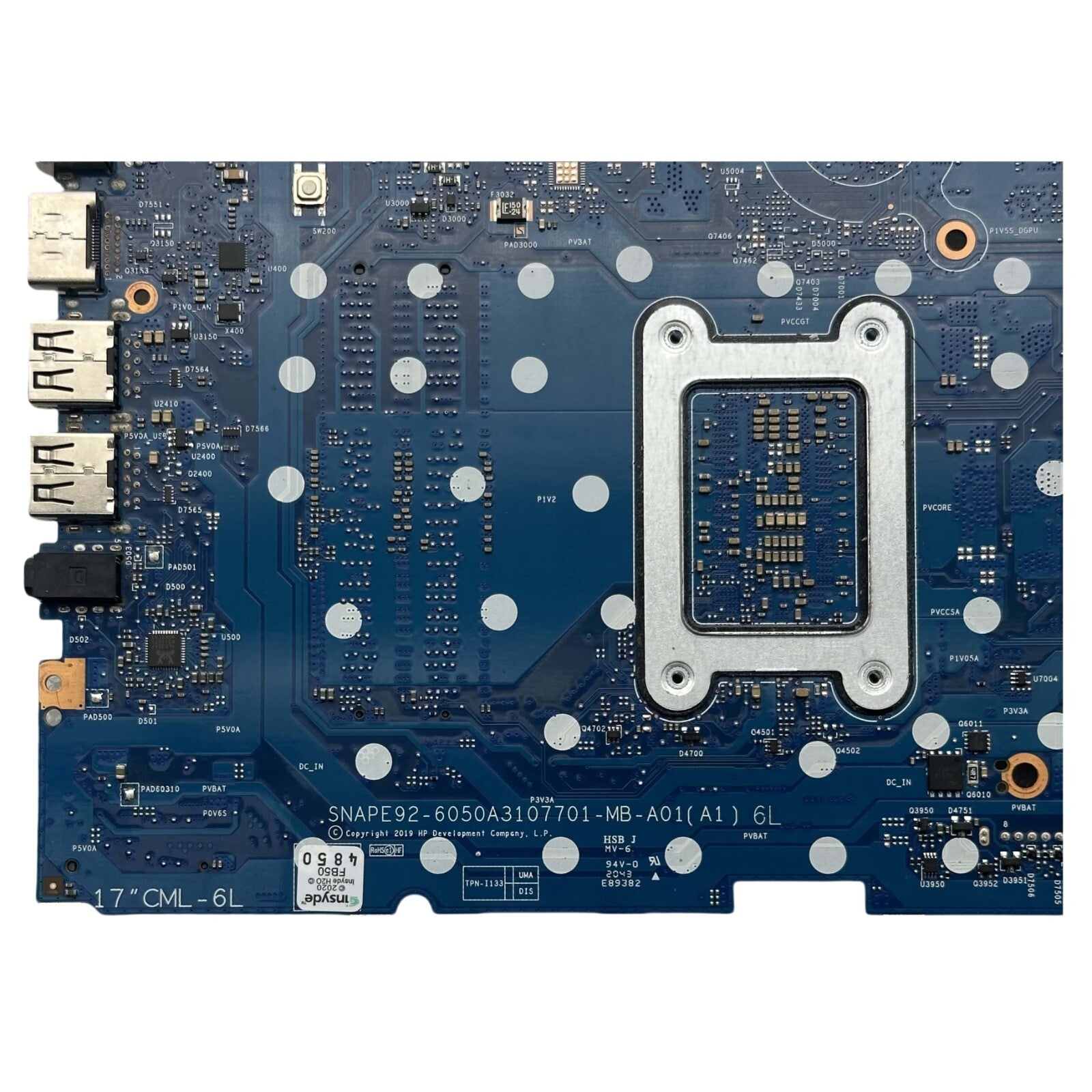 HP 17-BY Motherboard L67088-601 with Core i5-10210 CPU DDR4 - Bighao-Era Laptop part
