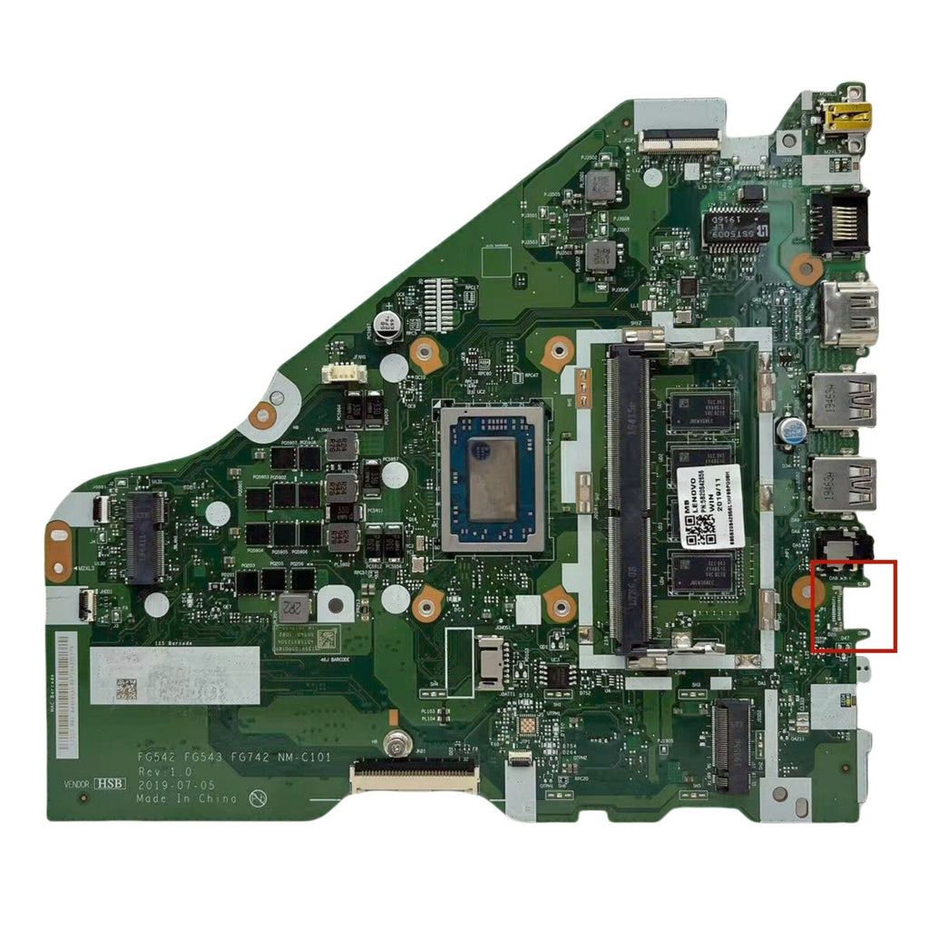 5B20S42656 For Lenovo Ideapad V155-15API Motherboard R5-3500U 4GB-RAM NM-C101 - Bighao-Era Laptop part