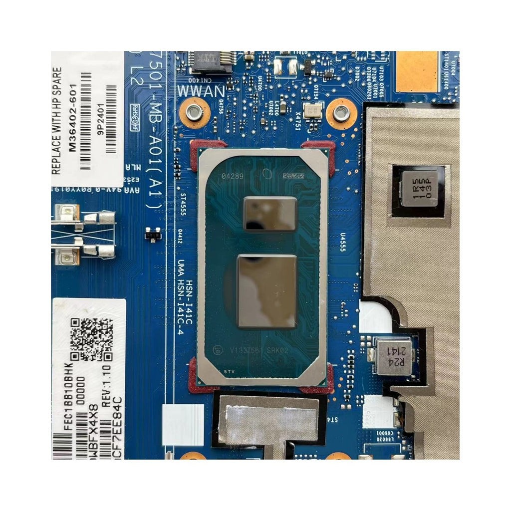HP EliteBook 840 G8 Motherboard 6050A3217501 with i7-1165G7 2.80GHz CPU - Bighao-Era Laptop part