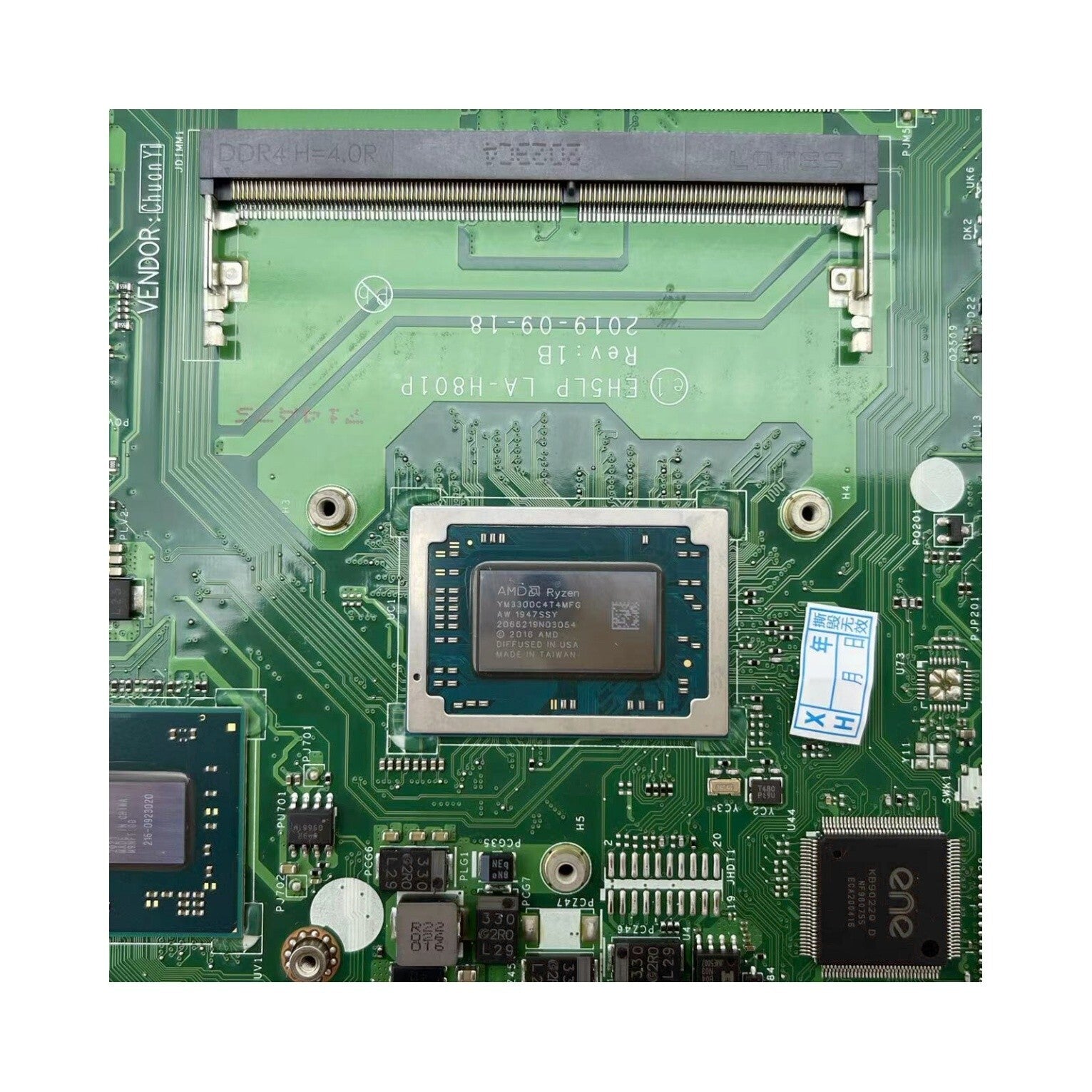 EH5LP LA-H801P Acer Aspire A315-42G Motherboard with R3-3300 CPU and RX540-2G GPU - Bighao-Era Laptop part