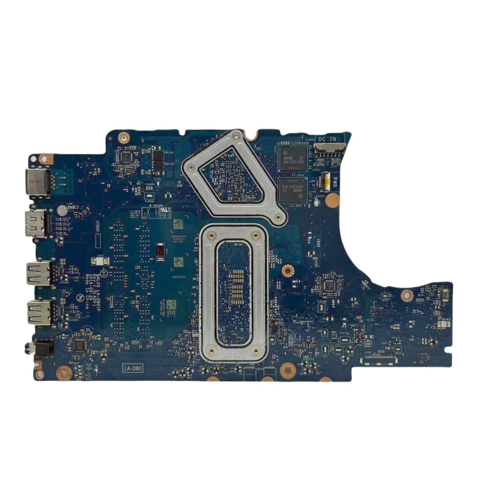 Dell Inspiron 5567 Motherboard LA-D801P CN-02PVGT i5-7200U R7 M445 2G-GPU - Bighao-Era Laptop part