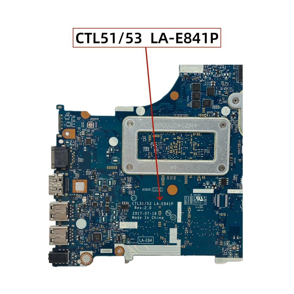 HP 15-BW Motherboard A6-9220 LA-E841P with Radeon 520 2G GPU - 924725-601 - Bighao-Era Laptop part