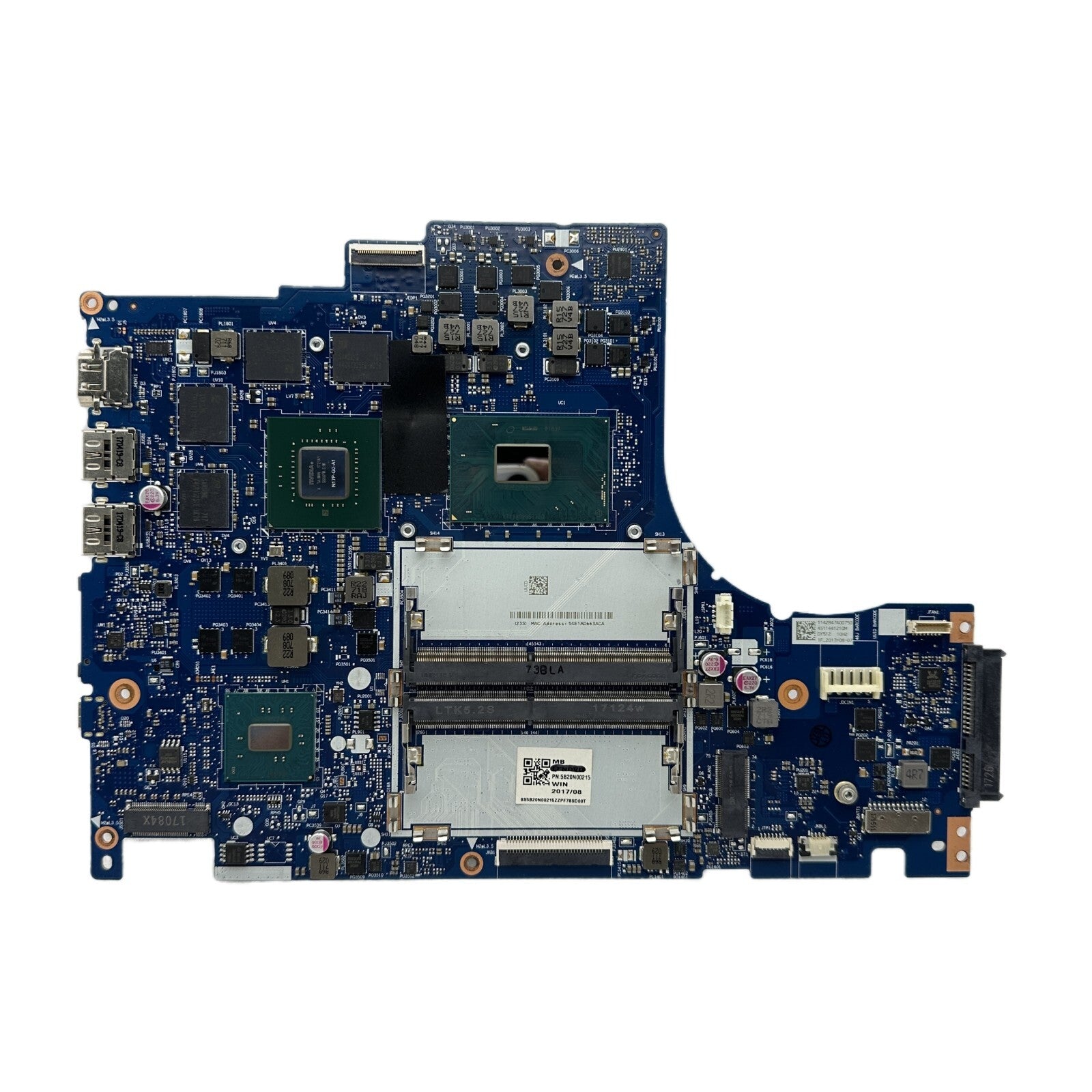 5B20N00215 Lenovo Y520 Motherboard NM-B191 for i5 i7 GTX1050 2/4G - Bighao-Era Laptop part