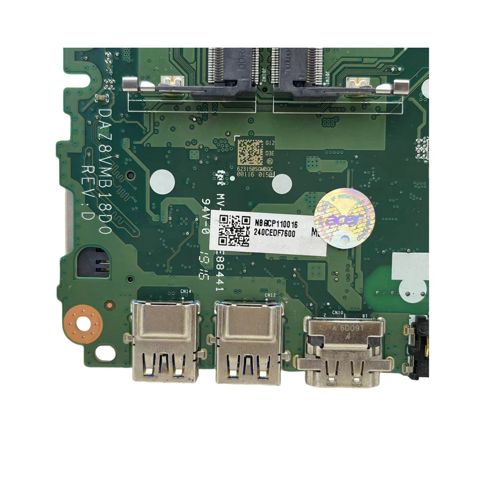 DAZ8VMB18D0 Z8V For ACER E5-475 E5-475G Motherboard i5-6200U 940MX-2G NBGCP11001 - Bighao-Era Laptop part