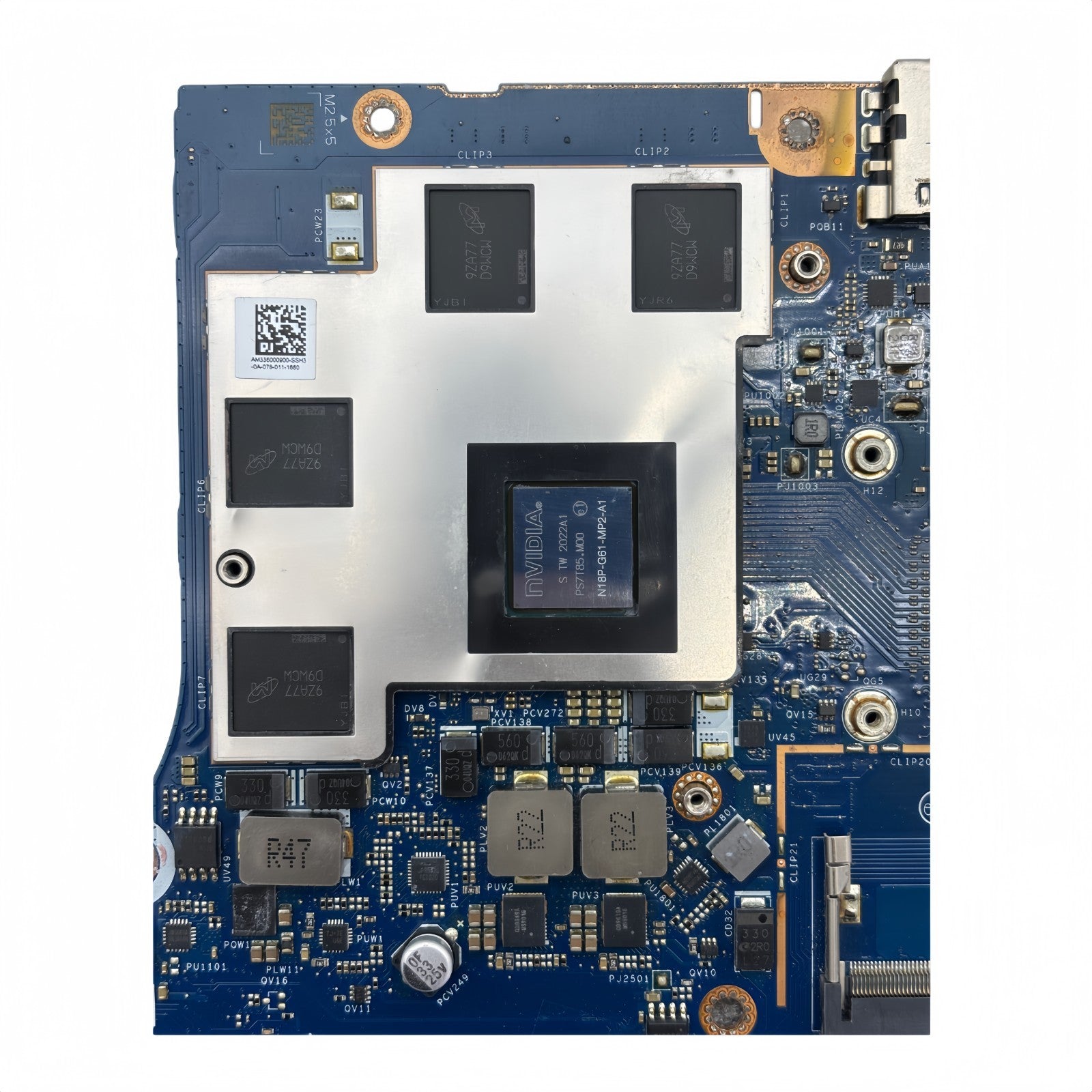 LA-J871P Motherboard Acer Nitro 5 AN517-52 AN515-55 i7-10750H 1650Ti-4GB Replacement - Bighao-Era Laptop part