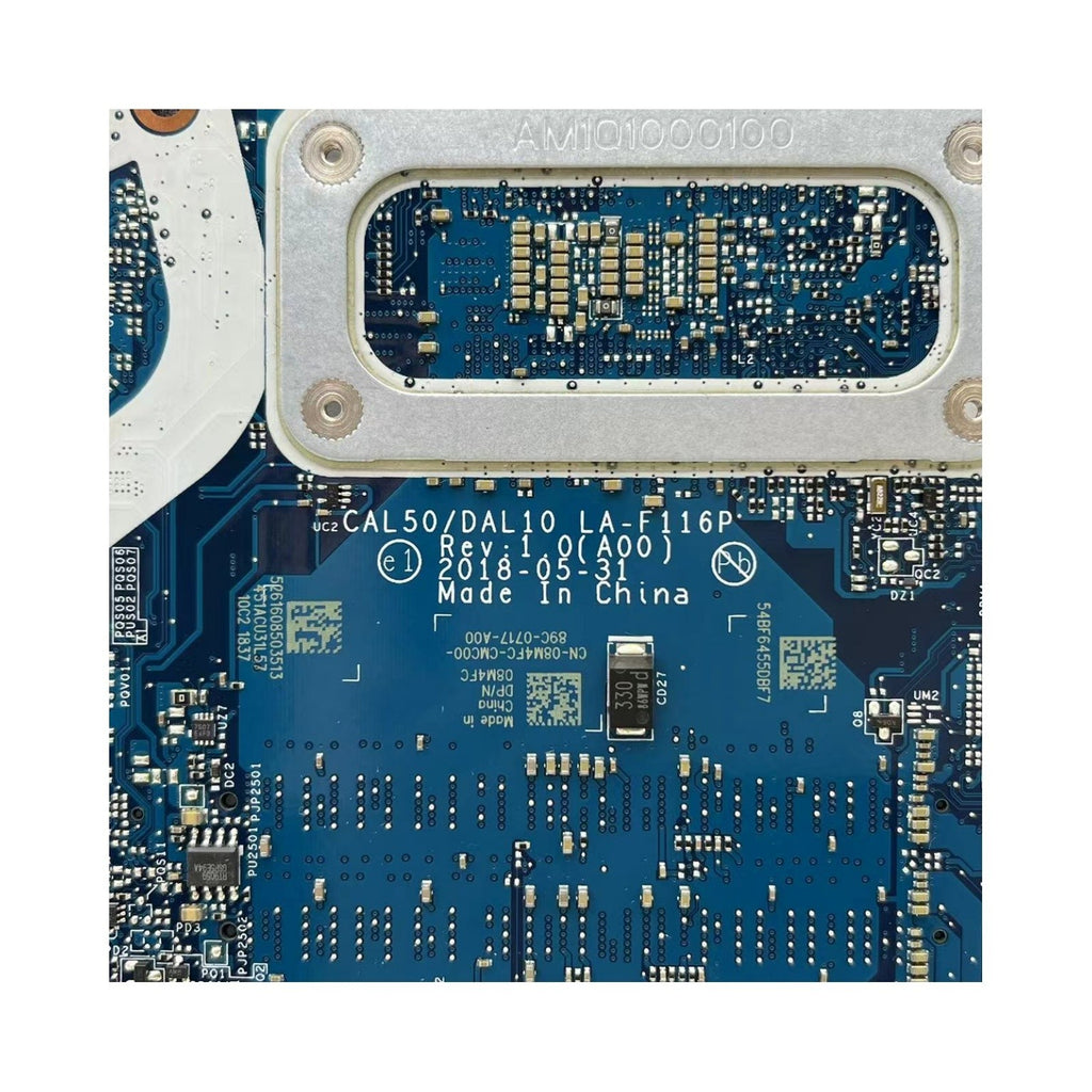 DELL Latitude 3590 Motherboard LA-F116P OEM Mainboard 08M4FC i5-8250U UMA - Bighao-Era Laptop part