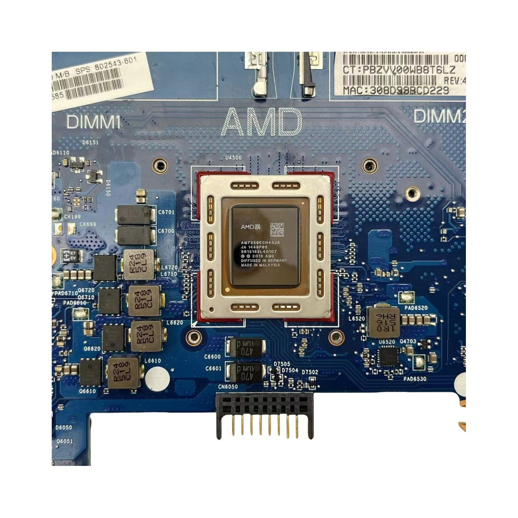HP Elitebook 745 G2 Motherboard 6050A2644501 with A10-7350B CPU 802543-601 - Bighao-Era Laptop part
