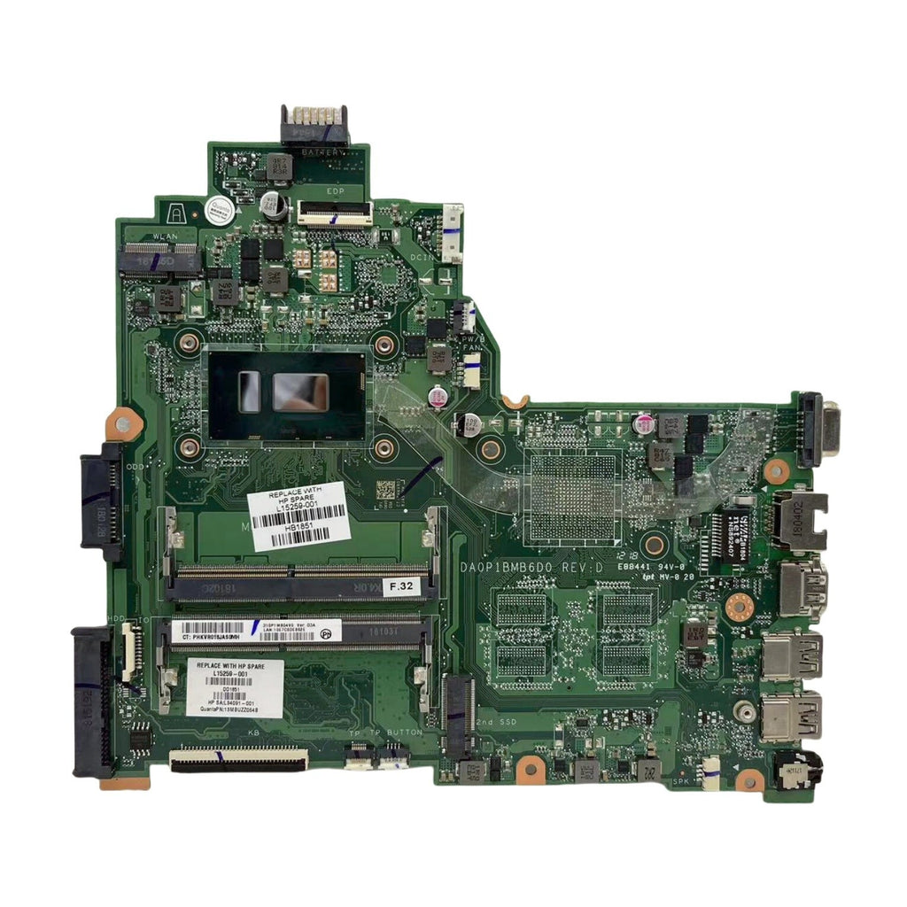 HP Pavilion 240 G6 Motherboard DA0P1BMB6D0 for i3-7020U - Enhance Your Laptop's Performance - Bighao-Era Laptop part