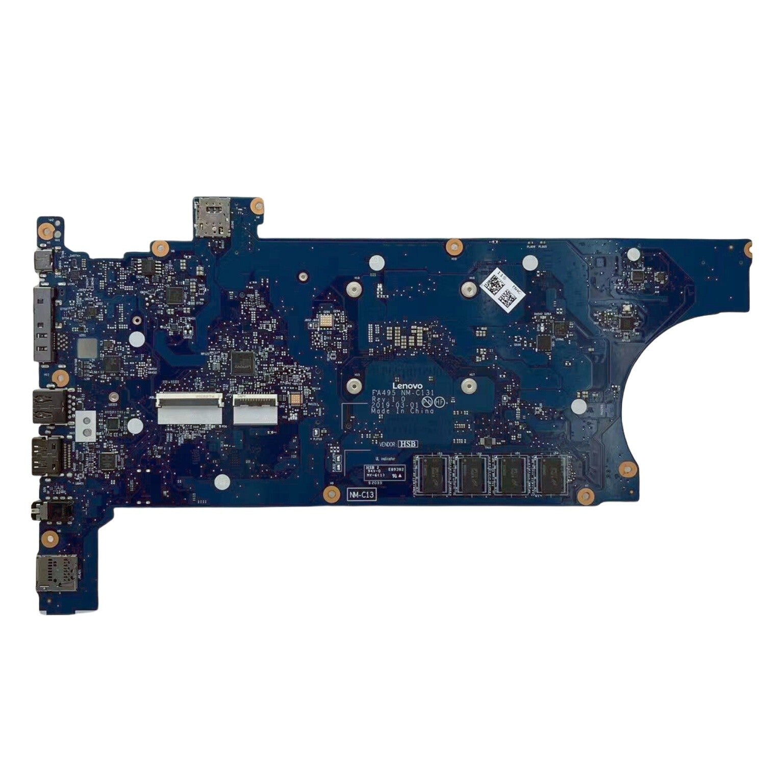 FRU:02DM040 Lenovo ThinkPad T495 Motherboard NM-C131 R7-3700U 8GB UMA FA495 - Bighao-Era Laptop part