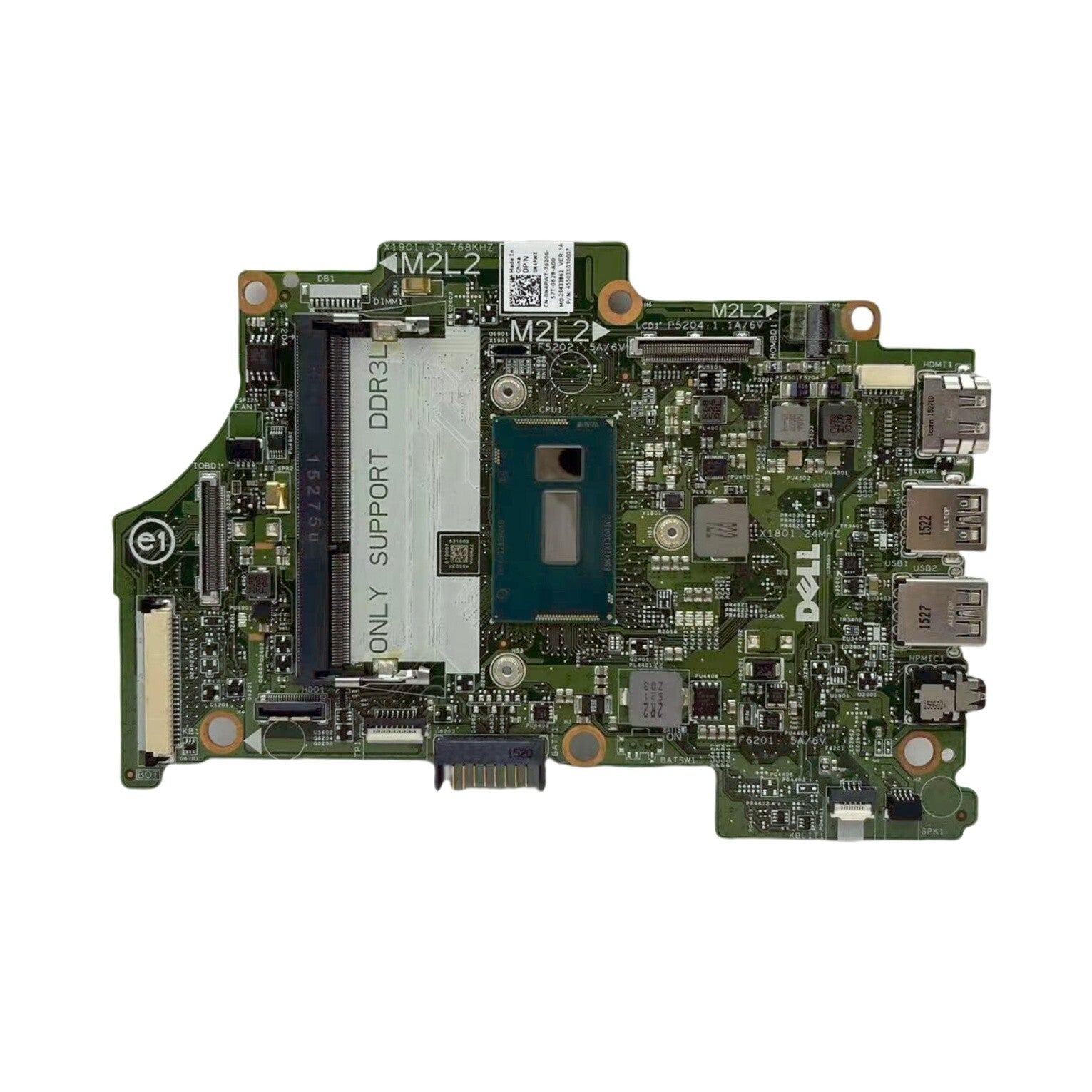 Dell Inspiron 7348 Motherboard 13321-1 with Pentium 3825U CPU 0N4PWT - Bighao-Era Laptop part