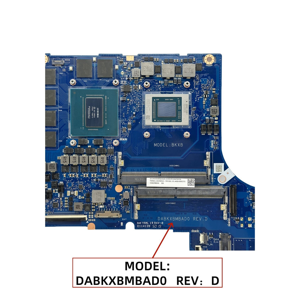 ASUS FA506IU FA506IV Motherboard DABKXBMBAD0 for R5 R7 CPU GTX2060 6GB - Bighao-Era Laptop part