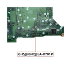 LA-K701P Acer Aspire A115-32 Laptop Motherboard with N4500 N5100 CPU and 64G/128G SSD Options - Bighao-Era Laptop part