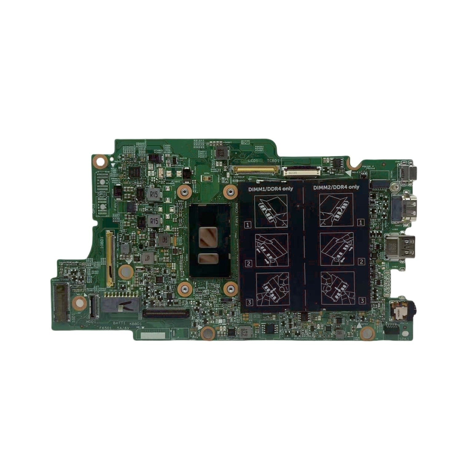 CN-08DX5J 15264-1 For Dell Inspiron 13 7369 Motherboard intel Core i7-6500U CPU - Bighao-Era Laptop part