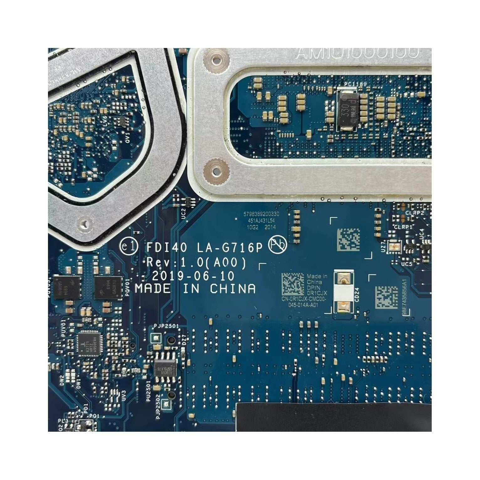 LA-G716P For Dell Vostro 3590 Motherboard 0R1CJX With i7-10510U CPU 610/2G GPU - Bighao-Era Laptop part