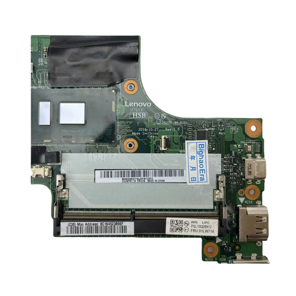 Lenovo Thinkpad X270 Laptop Motherboard NM-B061 for i3 i5 CPU 01LW723 01LW710 - Bighao-Era Laptop part