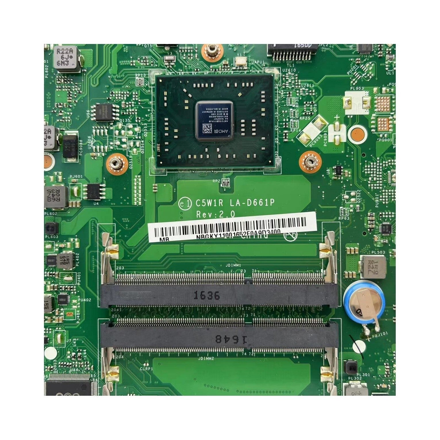 LA-D661P Acer Aspire ES1-523 Motherboard NBGGT11001 with A4-7210 CPU C5W1R - Bighao-Era Laptop part