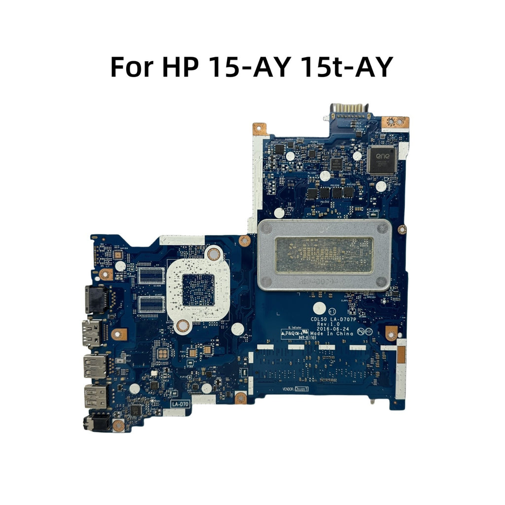 HP 15-AY Laptop Motherboard LA-D707P with i3 i5 i7 7th CPU UMA 914598-601 - Bighao-Era Laptop part