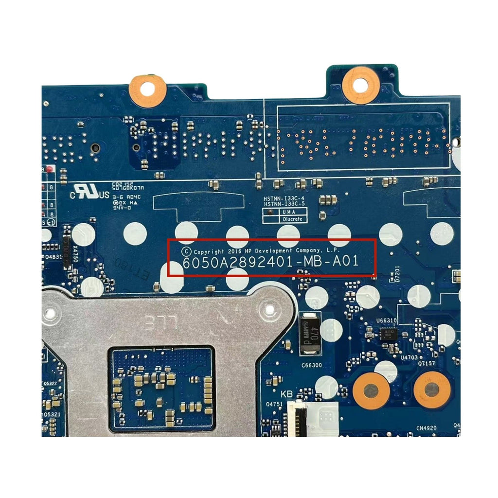 HP Elitebook 840 G3 Motherboard 6050A2892401 - Replacement Part for 826806-601 i5-6300U UMA - Bighao-Era Laptop part