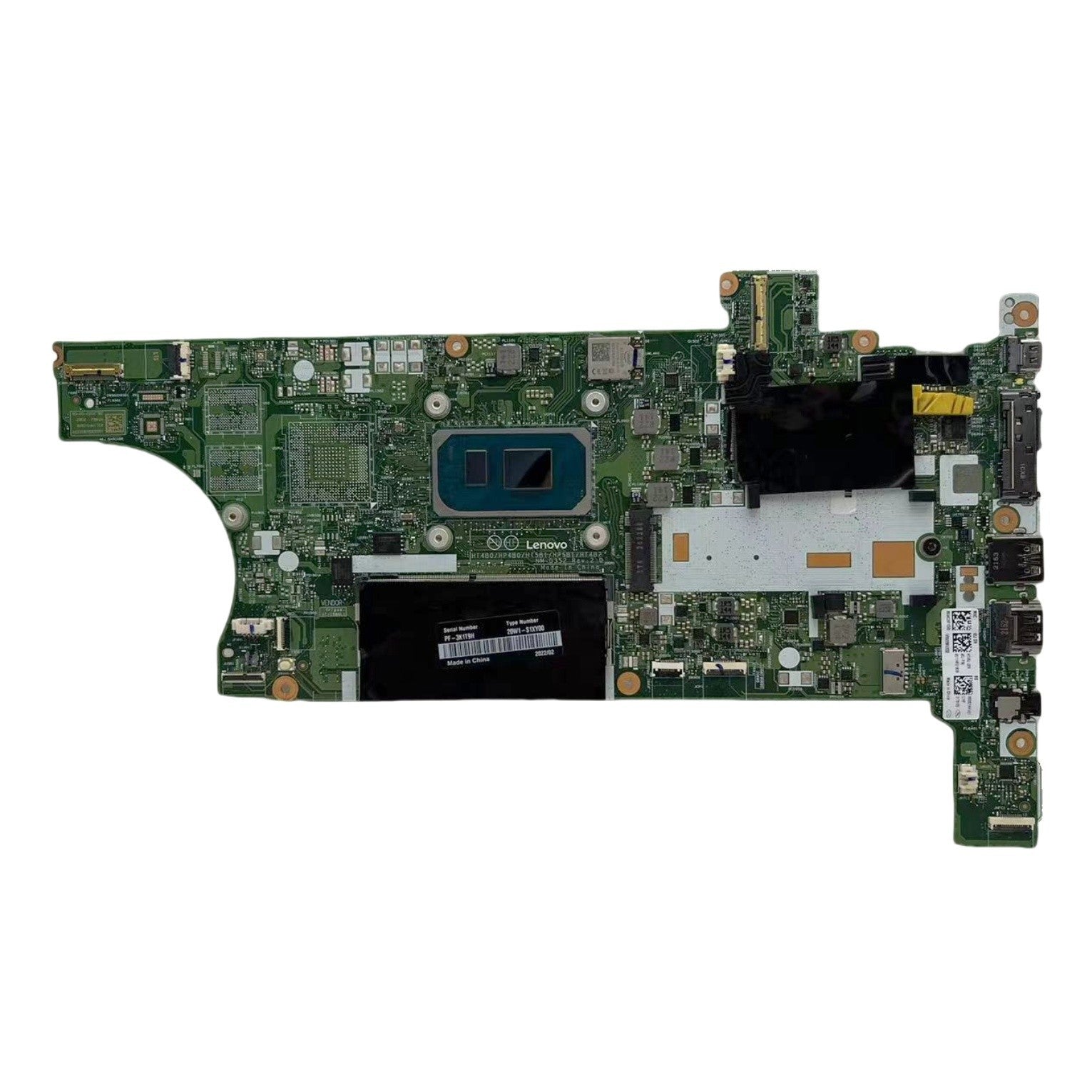 FRU:5B21H47082 Lenovo T14 Gen 2 Motherboard NM-D352 i5-1145G7 16GB - Bighao-Era Laptop part