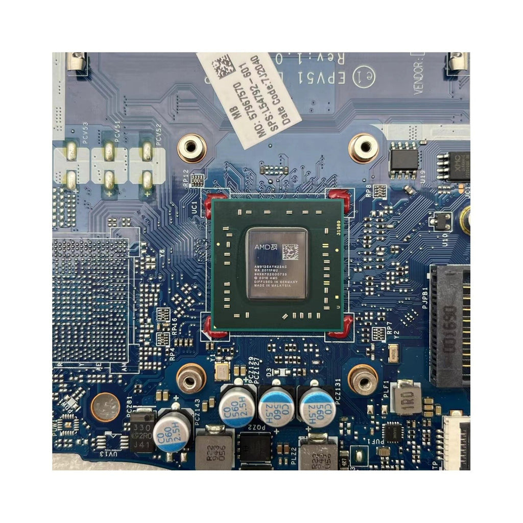 HP 255 G7 Laptop Motherboard LA-G078P with AMD A4-9125 CPU L54792-601 EPV51 - Bighao-Era Laptop part