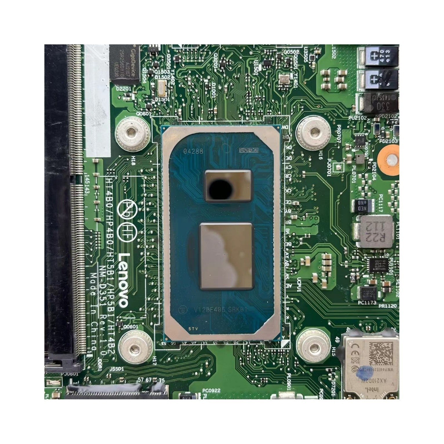 NM-D351 Lenovo P14s Gen 2 Motherboard i7-1165G7 16GB T500 2G-GPU - Bighao-Era Laptop part