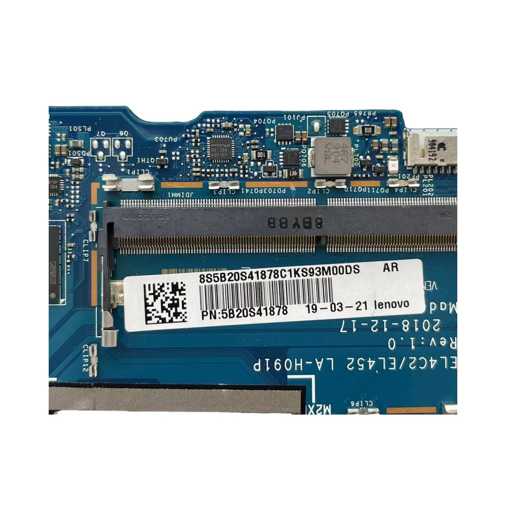 5B20S41878 Lenovo FLEX-14API Motherboard LA-H091P Ryzen R5-3500U CPU 4GB RAM - Bighao-Era Laptop part