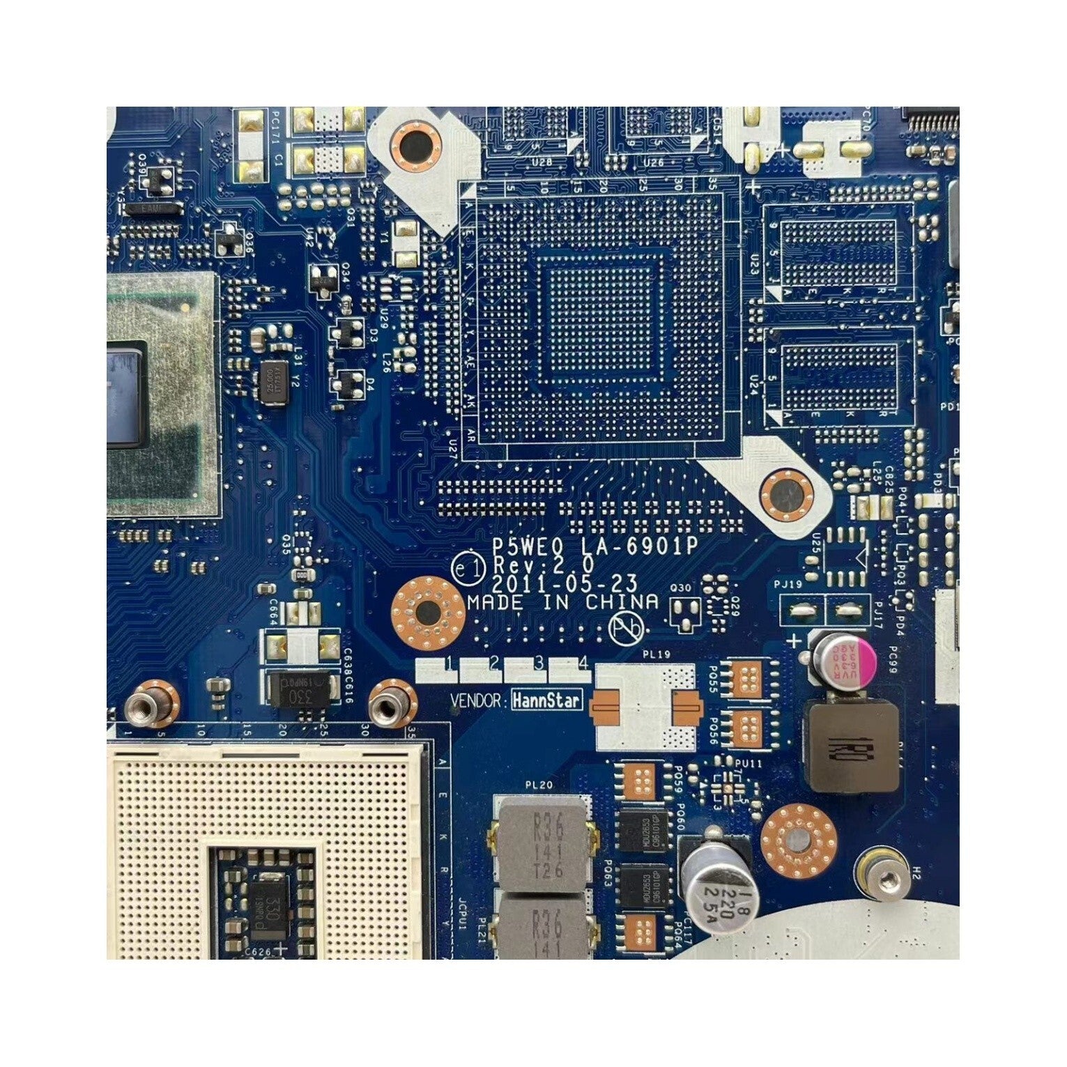 LA-6901P For Acer Aspire 5750 5750G Laptop Motherboard HM65 MBR9702003 P5WE0 - Bighao-Era Laptop part