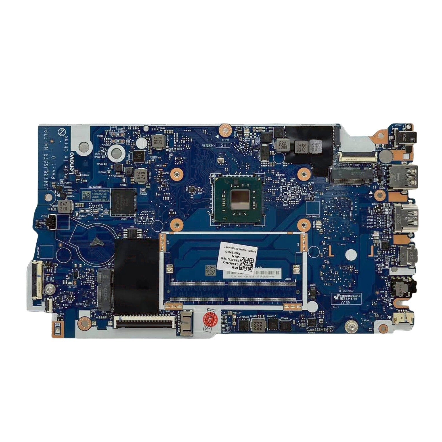 NM-E791 Lenovo IdeaPad 1 14IGL7 Motherboard N4020 CPU 4GB RAM 64G SSD UMA - Bighao-Era Laptop part