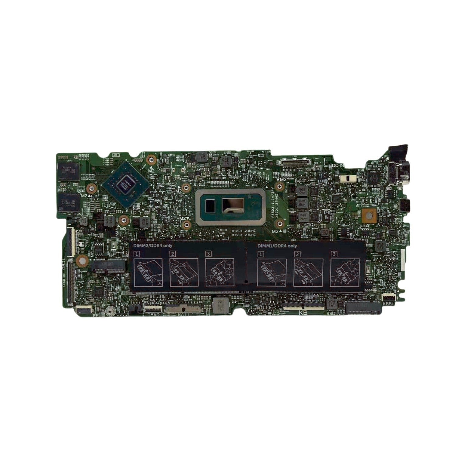 Dell Inspiron 15 7590 Motherboard 18718-1 with i7-8565U CPU and MX250-2G GPU 0X8Y3M - Bighao-Era Laptop part