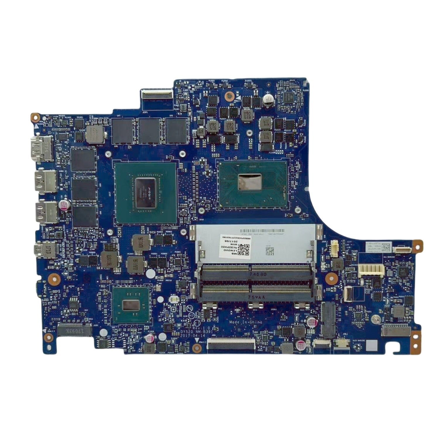 Lenovo Y520-15IKBM Motherboard NM-B391 for i5-7300HQ CPU GTX1060 6G - Bighao-Era Laptop part